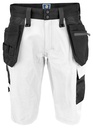 5562 Shorts Stretch White C62