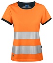 6012 Functional T-shirt Hi Viz La ORANGE/BLACK