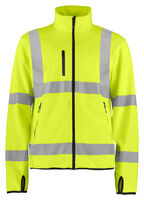6105 Light Softshell Jacket HV C3 Yellow/Black