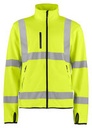 6105 Light Softshell Jacket HV C3 Yellow/Black