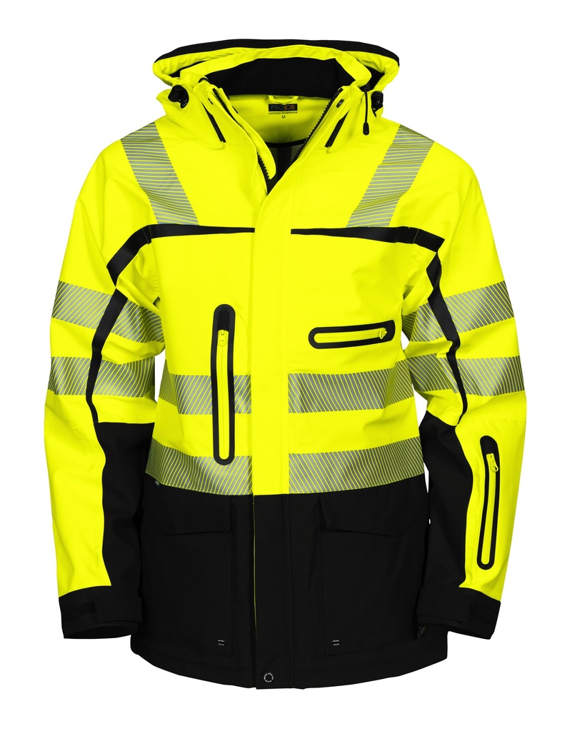6417 Jacket HV Yellow/Black