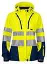 6423 Functional Jacket HV Lady Orange/Grey
