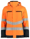 6441 Padded Functional Jacket HV Orange/Black