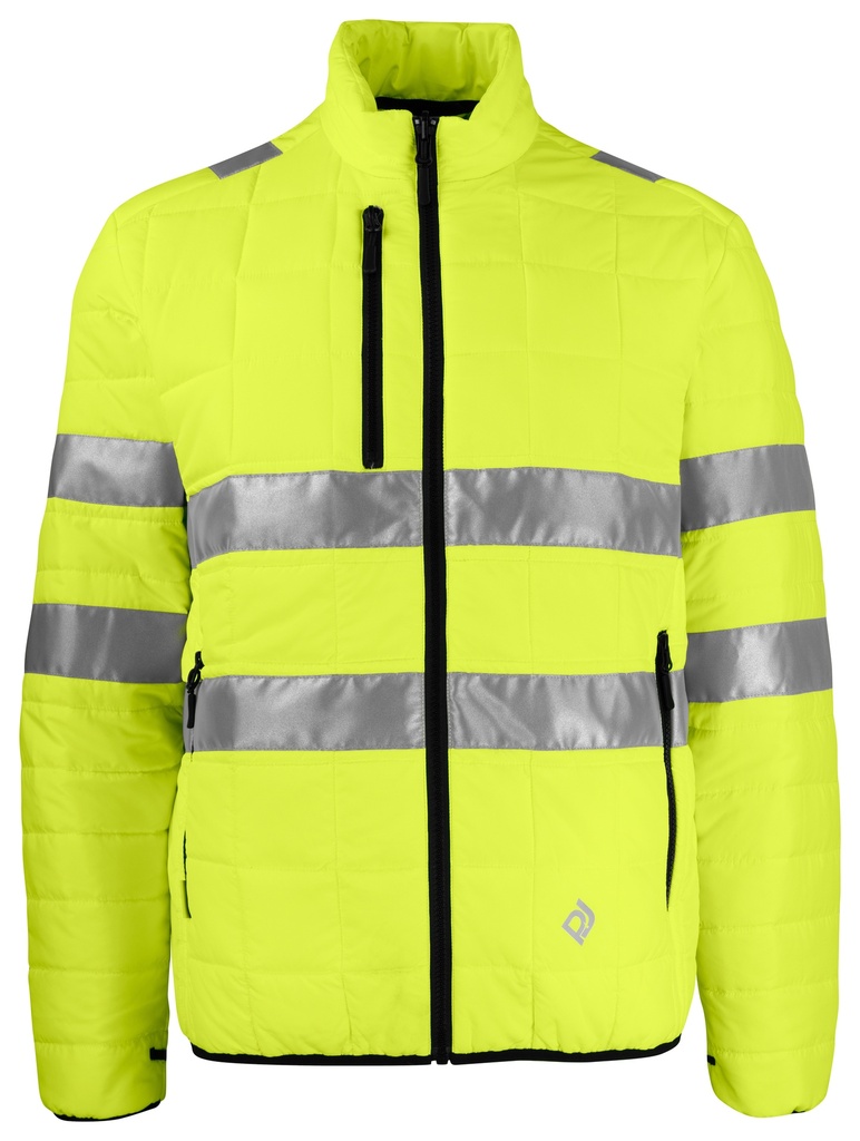 6444 Hi Viz Padded jacket EN ISO Yellow/Black