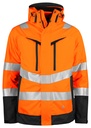 6445 Jacket 3-1 HV Orange/Black