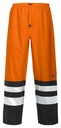 6504 Rainpants HV Orange/Black CL.2 