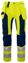 6513 Pants HV Yellow/Navy C156