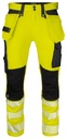 6571 Waistpant Stretch Yellow/Black C156