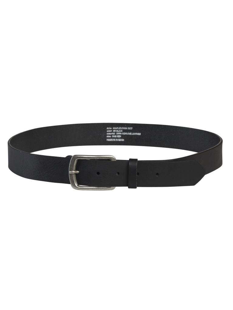 9004 Leather Belt Black L 120 CM