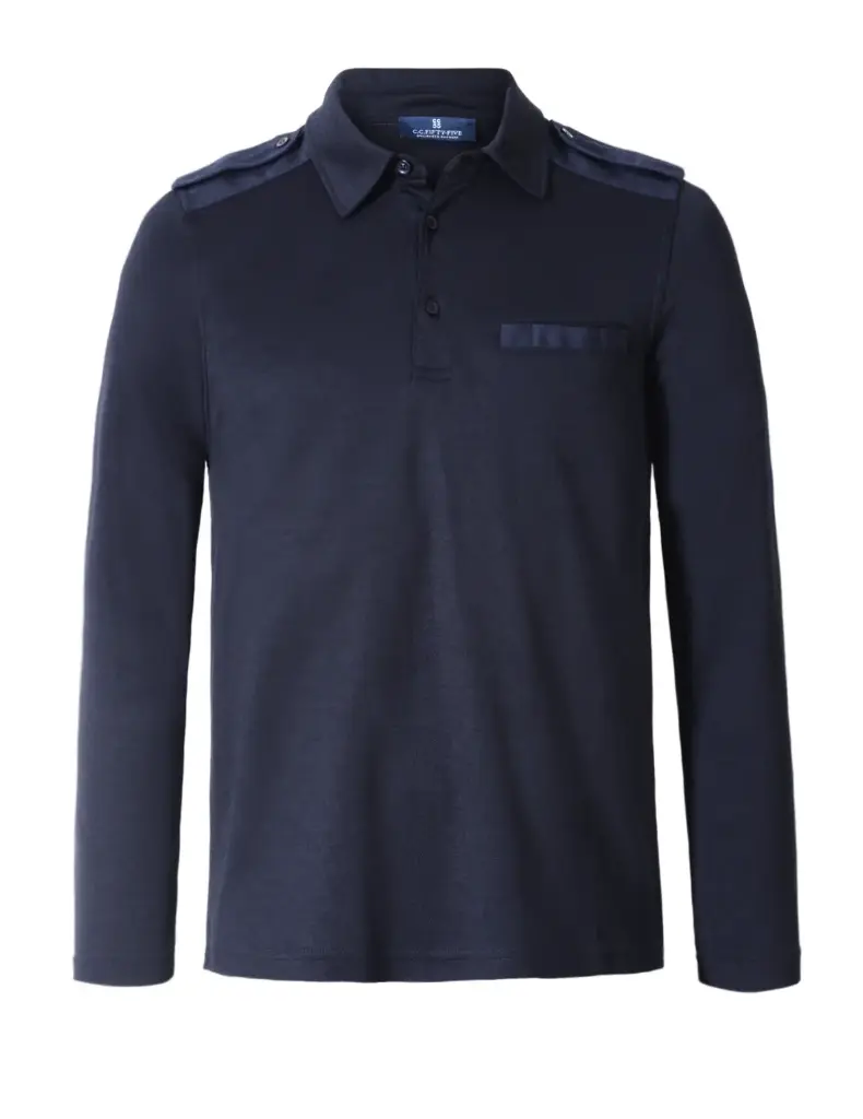 Frankfurt Nato Polo Shirt LS (Navy)