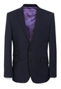 Cassino Slim Fit Jacket (Navy Plain)
