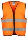6709 VEST EN ISO 20471 CLASS 2 (Orange/Black)