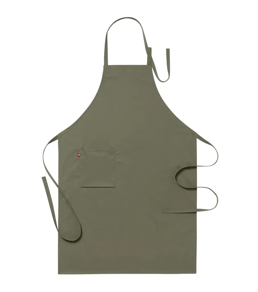 Bib apron - Olive green