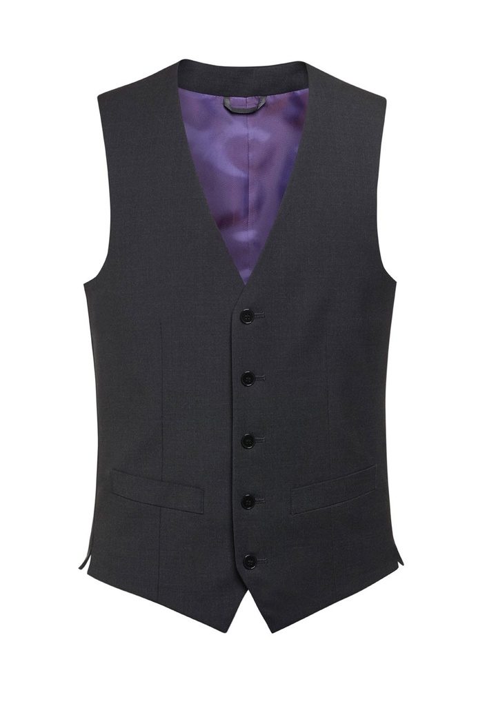 Busso Waistcoat-Charcoal