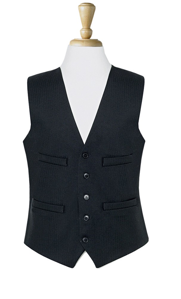 Black Waistcoat-Black