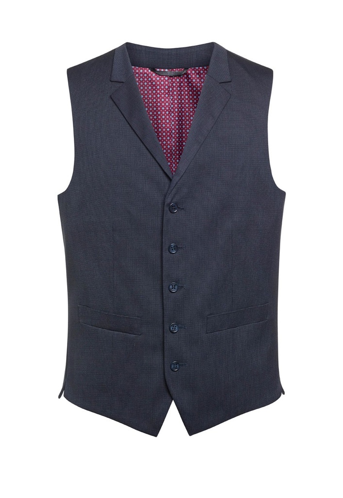 Proteus Waistcoat-Navy P/Dot