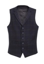 Rockwood Tweed Waistcoat-Navy Check