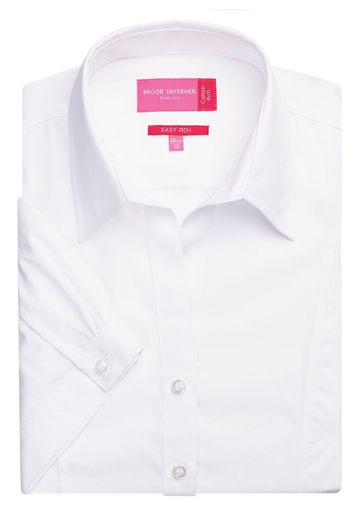 Paduli Ladies' S/S Blouse-White