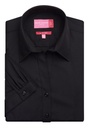 Paduli Ladies' S/S Blouse-Black