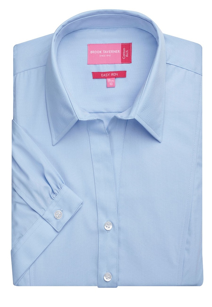 Paduli Ladies' S/S Blouse-Blue