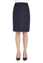 Sigma Straight Skirt-Navy