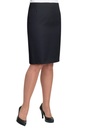 Sigma Straight Skirt-Black