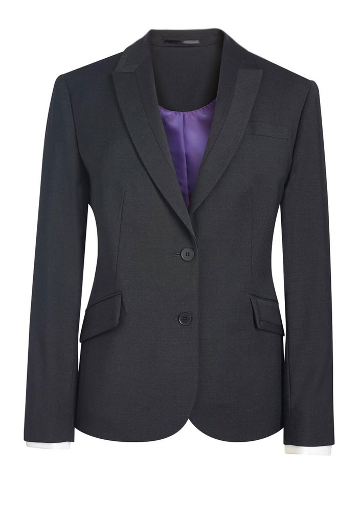 Novara Tailored Fit Jacket-Charcoal