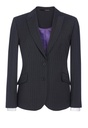 Novara Tailored Fit Jacket-Char P/Str