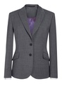 Novara Tailored Fit Jacket-Light grey