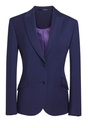 Novara Tailored Fit Jacket-Mid Blue