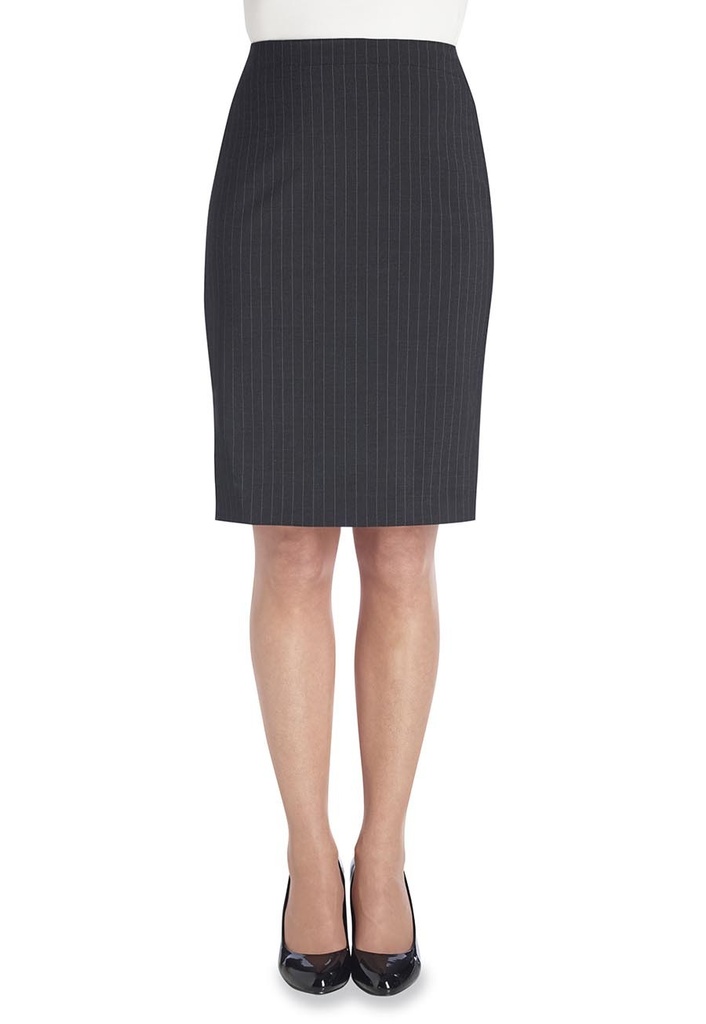Numana Straight Skirt-Char P/Str