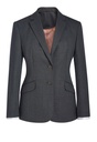 Connaught Classic Fit Jacket-Mid Grey