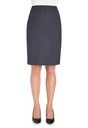 Wyndham Straight Skirt-Mid Grey