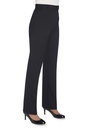 Grosvenor Straight Leg Trouser-Black