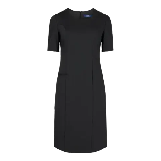 Traveller Regular Fit Dress (Black)