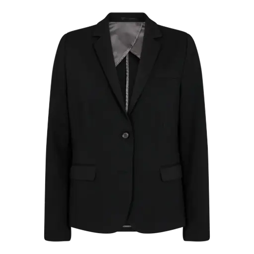 Women's Extreme Flexibility Fitted Fit Blazer (Black)
