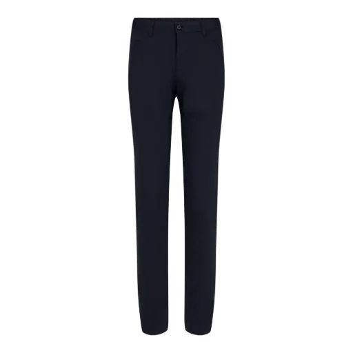 Women's Extreme Flexibility Slim Fit Trousers (Dark Navy)