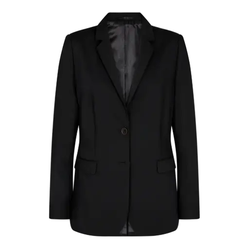 Women's Modern Fit Traveller Blazer (Black)