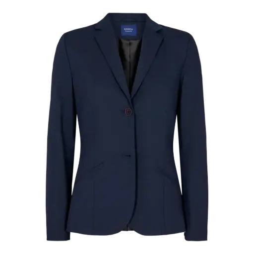 Women's Regular Fit Traveller Blazer (Dark Blue)