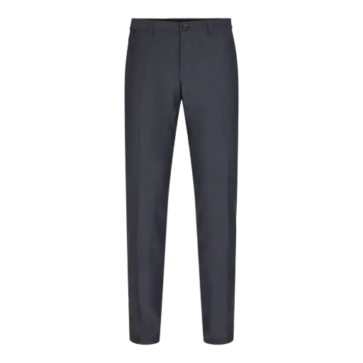 Wool Trousers in Modern Fit (Charcoal)