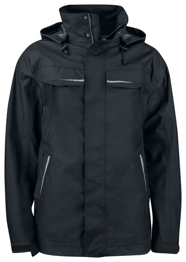 4441 PADDED FUNCTIONAL JACKET (Black)