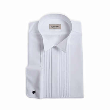 Bosweel  Smókingskyrta Wing collar (White)