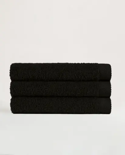 [LA33] Handklæði Pure 50x100 Negro