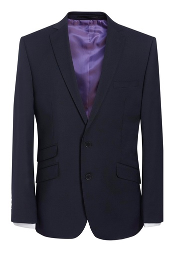 Cassino Slim Fit Jacket (Navy Plain)