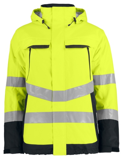 6441 PADDED FUNCTIONAL JACKET EN ISO 20471 CLASS 3 (Yellow/Black)