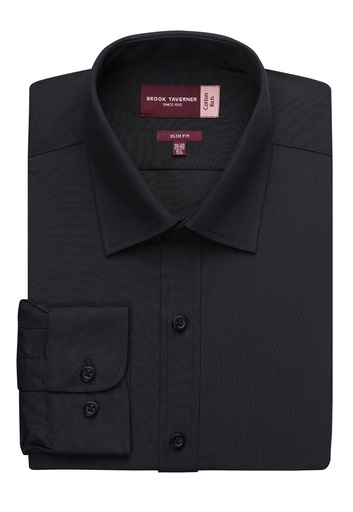 Alba L/S Slim Fit (Black)