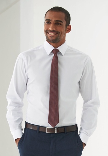 Alba L/S Slim Fit (White)