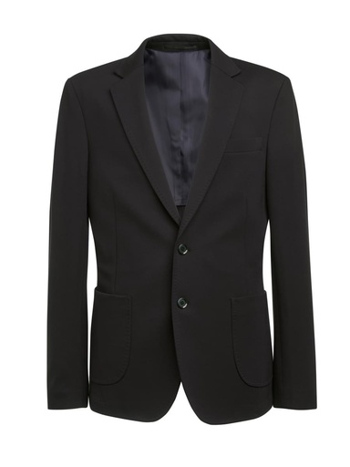 Rory Slim Fit Jersey Jacket (Black)