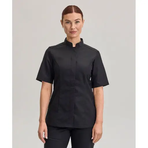 Chef’s shirt (Women’s) (Black)