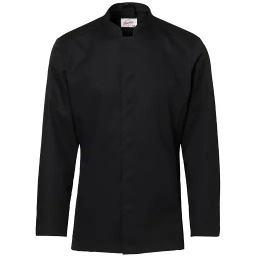 Chef’s shirt (Men’s) (Black)
